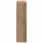 vidaXL Armoire Miroir de Salle de Bain Chêne artisan