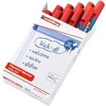 Marqueur pour chevalets 388 rouge 4-12 mm x 10 EDDING