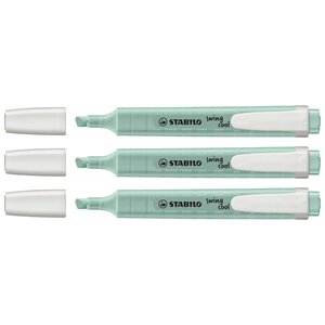 Surligneur Swing Cool Pastel Edition -Touche de Turquoise x 3 STABILO