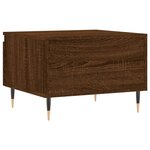 vidaXL Tables basses 2 Pièces chêne marron 50x46x35 cm bois d'ingénierie