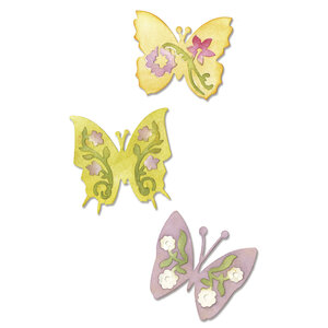 Matrice découpe (die) sizzlits sizzix papillon n°2 658068