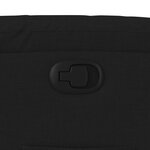 vidaXL Fauteuil inclinable Noir Tissu