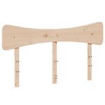 vidaXL Cadre de lit sans matelas 120x190 cm bois de pin massif