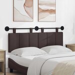 vidaXL Tête de lit suspendue Tissu
