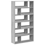 vidaXL Bibliothèque sonoma gris 100x33x187 5 cm bois d'ingénierie