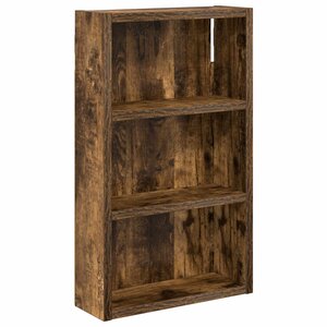 vidaXL Armoire murale de salle de bain Chêne Fumé 30 x 10 x 50 cm