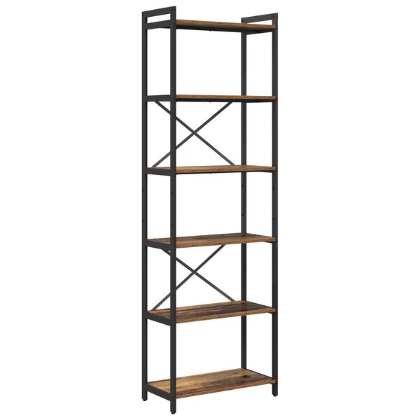 vidaXL Bibliothèque Bois ancien 60 x 30 x 188 cm Bois ancien
