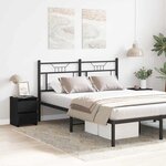 vidaXL Cabinet de chevet avec tiroir 2 Pièces Chêne noir 30 x 30 x 40 cm