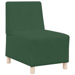 vidaXL Sofa Chiar 2 Pièces Vert jungle 55 x 74 x 82 cm