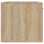 vidaXL Armoire murale Chêne sonoma 60x36 5x35 cm Bois d'ingénierie