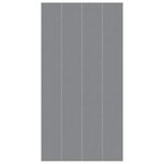 vidaXL Bâche de piscine gris clair 820x420 cm géotextile polyester