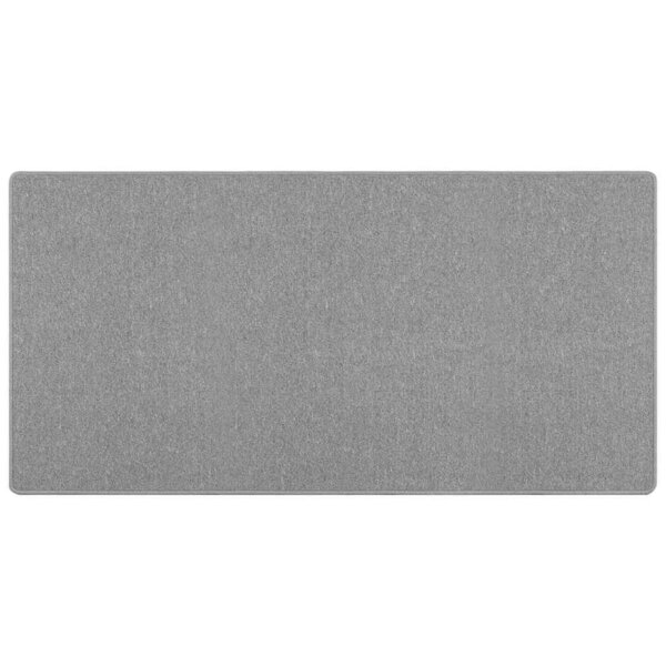 vidaXL Tapis Couloir Gris clair 100 x 200 cm 100 Polypropylène