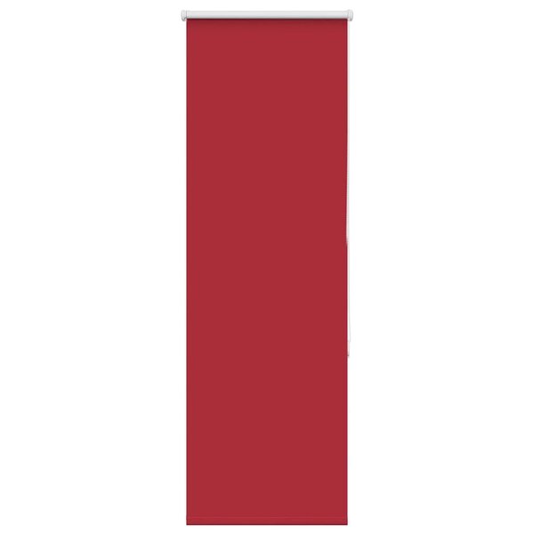 vidaXL Store enrouleur occultant rouge largeur du tissu 35 7 cm