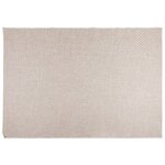 vidaXL Tapis de surface HUARTE Crème 340 x 240 cm Polyester
