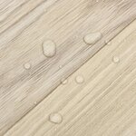 vidaXL Dalles de plancher autoadhésives 55 Pièces PVC 5 11 m² beige rayé