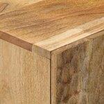 vidaXL Armoire latérale 60x33x75 cm bois massif de manguier