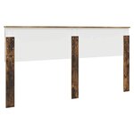 vidaXL Tête de lit Chêne fumé 180 cm Bois d'ingénierie