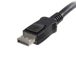 Câble DisplayPort 4K de 50 cm - DP vers DP - Cordon DP 1.2 4K de 0,5m avec verrouillage - M/M - DISPL50CM