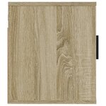 vidaXL Meubles TV muraux 2 Pièces Chêne sonoma 40x34 5x40 cm