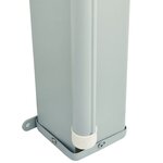 vidaXL Auvent latéral rétractable de patio 117x300 cm Noir