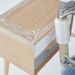 Pack and Move - Film Etirable - Poignée - Petit Format Emballage Transparent - 150 m - Support Palette Valise Ordinateur - Protection Meuble