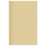 vidaXL Tapis de tente 300x400 cm Beige