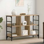 vidaXL Buffet Marron 102 x 32 x 73.5 cm Bois d'ingénierie