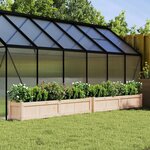 vidaXL Jardinières 2 Pièces bois de pin massif