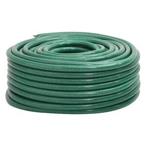 vidaXL Tuyau d'arrosage vert 1" 100 m PVC