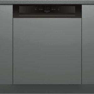 Lave-vaisselle encastrable hotpoint hbc2b+26b - 14 couverts - induction - l60cm - 46db - bandeau inox
