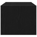 vidaXL Meubles TV 2 Pièces chêne noir 60x31x25 5 cm bois d'ingénierie