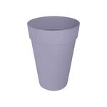 Pot de fleur Loft Urban Rond - Haut 35 - Violet Ø 33 5 x hauteur 45 cm - Extérieur 100  recyclé