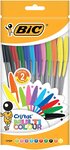 Pack de 20 Stylos Cristal Pointe Large 1 6mm Multicolor BIC