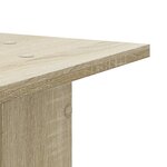 vidaXL Supports pour plantes 2 Pièces chêne sonoma bois d'ingénierie