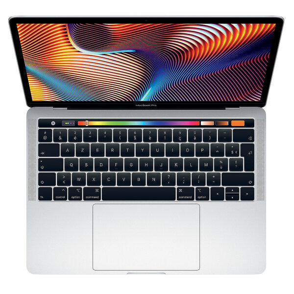 Macbook pro touch bar 13" i5 2 ghz 32 go ram 512 go ssd argent (2020) - parfait état