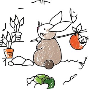 Coloriage géant 'La Ferme' 80 x 120 cm BOUCHUT