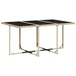 vidaXL Ensemble à manger de jardin coussins 7 Pièces mélange beige rotin
