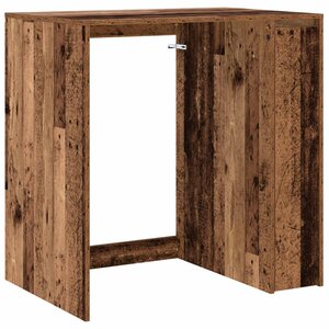 vidaXL Armoire pour machine à laver Bois ancien 87 x 60 x 89 cm