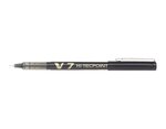Stylo roller Hi-Tecpoint V7 Encre liquide Pointe moyenne Noir PILOT
