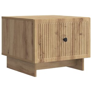 vidaXL Table basse Chêne artisanal 49 x 50 x 40 cm Bois d'ingénierie