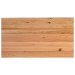 vidaXL Table à manger marron clair 180x100x74 cm bois de chêne massif