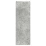 vidaXL Ensemble de meubles TV 4 Pièces Gris béton Bois d'ingénierie