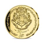Monnaie 50€ Or 1/4 Oz - Harry Potter - BE 2021