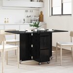 vidaXL Table à dîner 2 Pièces 140 x 80 x 77 cm Bois d'ingénierie