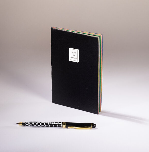 Thé des Ecrivains - Carnet petit format - Noir