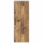 vidaXL Armoire Murale 33 x 34 5 x 90 cm Bois d'ingénierie Bois ancien