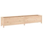 vidaXL Lit surélevé de jardin 199 5x40x39 cm bois de pin massif