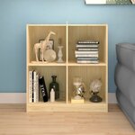 vidaXL Buffet 70x33x76 cm bois de pin massif