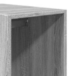 vidaXL Garde-robe sonoma gris 30x50x200 cm bois d'ingénierie
