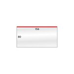 Gaines de protection 156 x 80 mm pour billets de banque.
